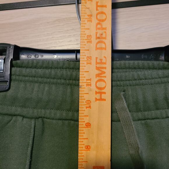 Juicy Culture Womens Army Green Track Pants Size Medium Wide Leg Sweatpants Y2K - Picture 8 of 10